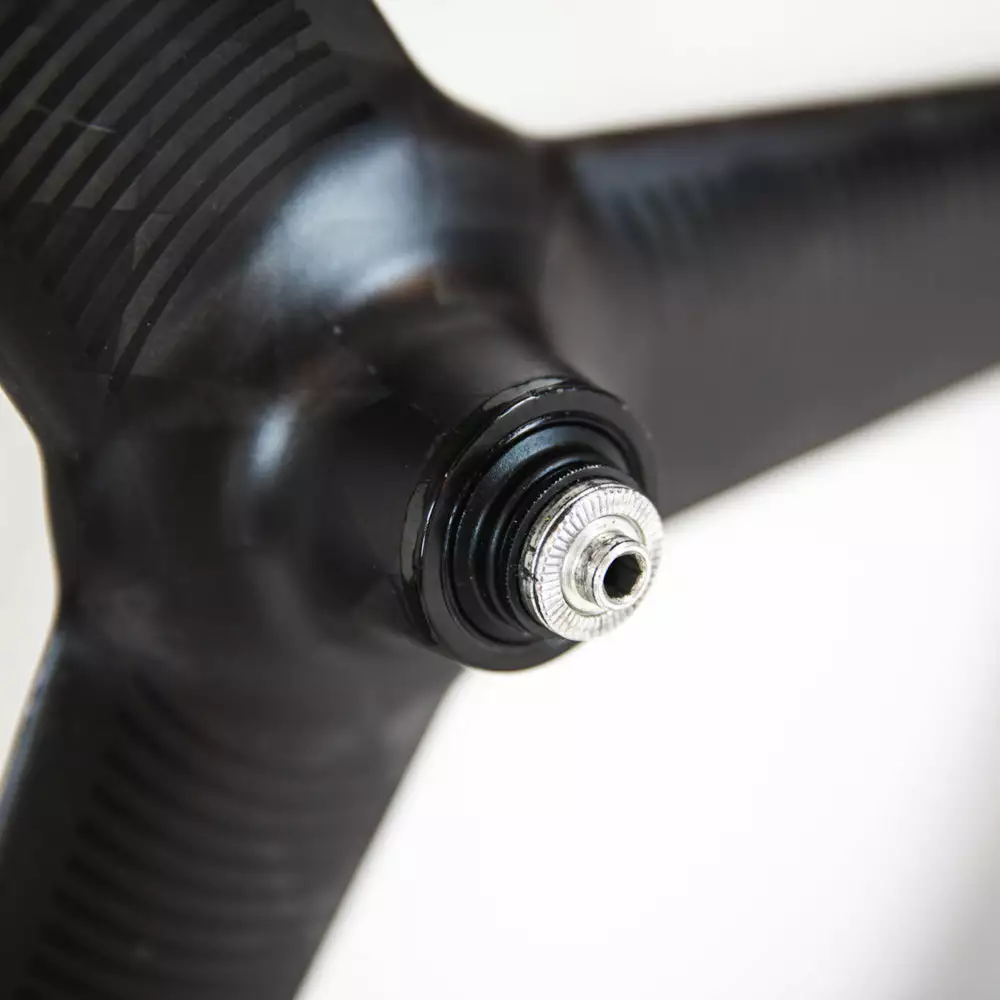 PRO TeXtreme 3-Spoke Tubular Front Wheel - Rim Brake 5 PRO TeXtreme 3-Spoke Tubular Front Wheel - Rim Brake - Billede 3