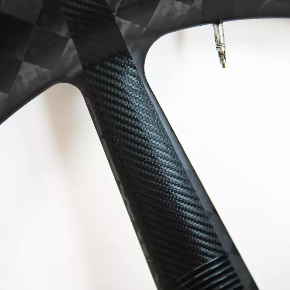 PRO TeXtreme 3-Spoke Tubular Front Wheel - Rim Brake 11 PRO TeXtreme 3-Spoke Tubular Front Wheel - Rim Brake - Billede 9