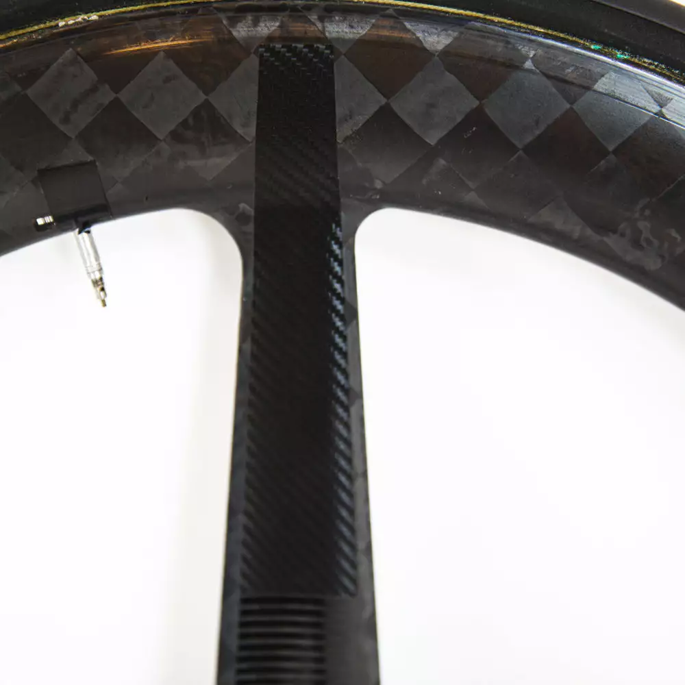 PRO TeXtreme 3-Spoke Tubular Front Wheel - Rim Brake 15 PRO TeXtreme 3-Spoke Tubular Front Wheel - Rim Brake - Billede 13