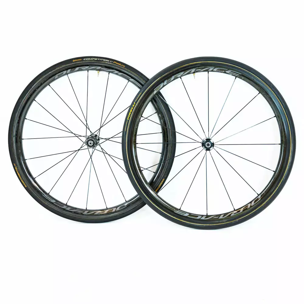 Shimano Dura-Ace C40 R9100 Tubular Wheelset - Rim Brake 3 Shimano Dura-Ace C40 R9100 Tubular Wheelset - Rim Brake