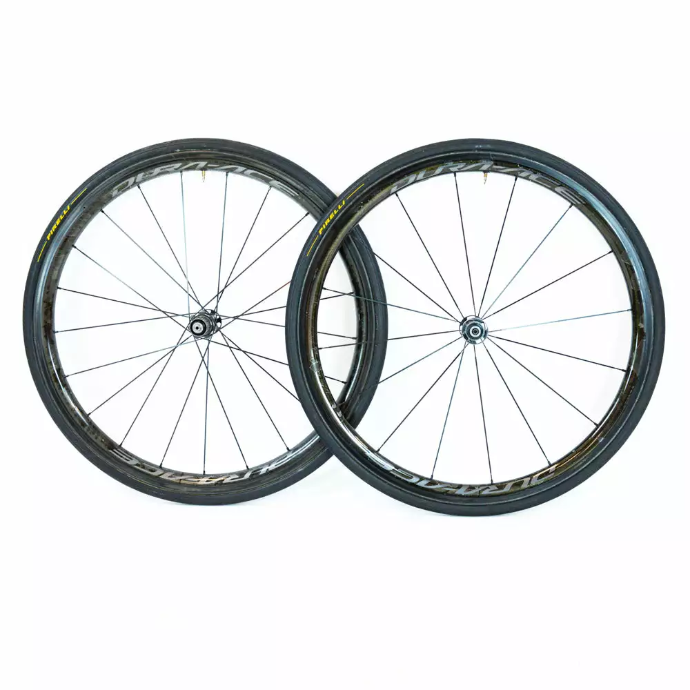 Shimano Dura-Ace C40 R9100 Tubular Wheelset - Rim Brake 3 Shimano Dura-Ace C40 R9100 Tubular Wheelset - Rim Brake