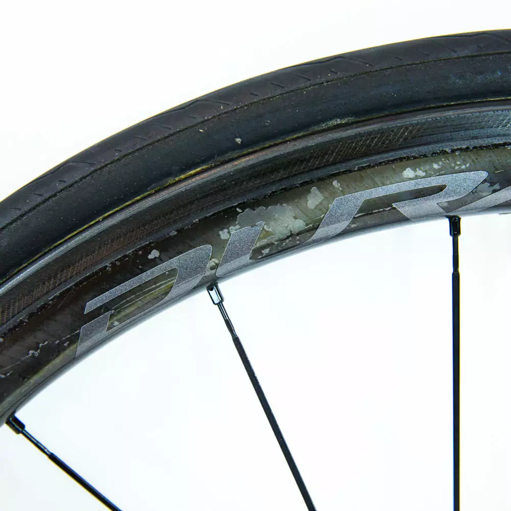 Shimano Dura-Ace C40 R9100 Tubular Wheelset - Rim Brake 16 Shimano Dura-Ace C40 R9100 Tubular Wheelset - Rim Brake - Billede 14