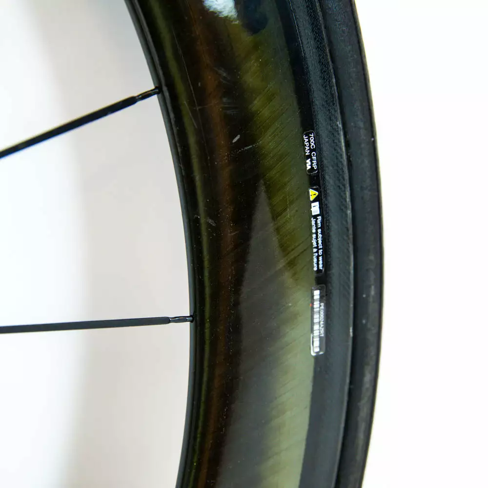 Shimano Dura-Ace C60 R9100 Tubular Wheelset - Rim Brake 19 Shimano Dura-Ace C60 R9100 Tubular Wheelset - Rim Brake - Billede 17