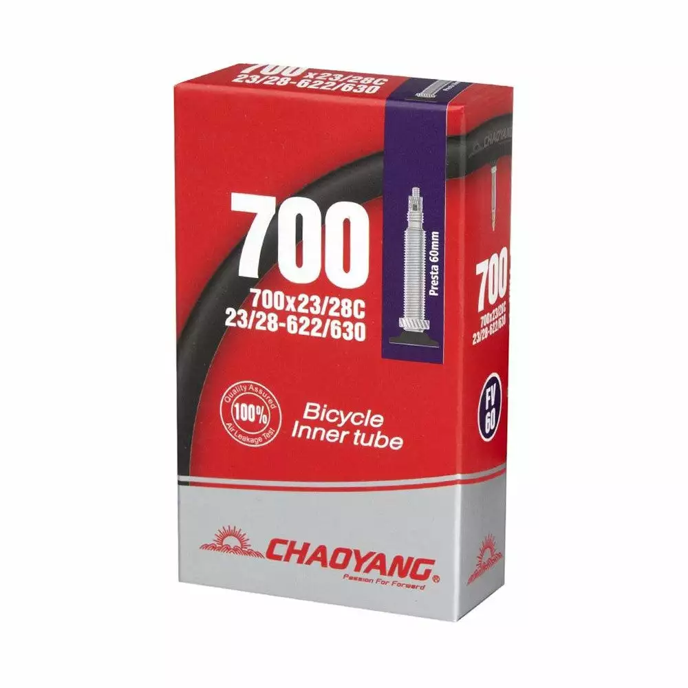 Chaoyang Inner Tube 700x23/28c Presta 60mm 3 Chaoyang Inner Tube 700x23/28c Presta 60mm