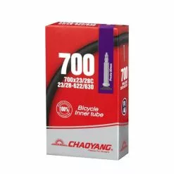 Chaoyang Inner Tube 700x23/28c Presta 80mm