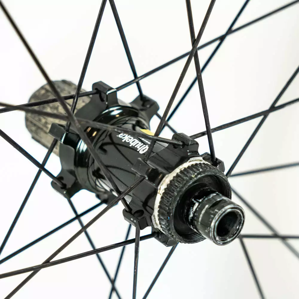 HUNT 55 Team Issue - Disc Rear Wheel - Tubular - Carbon #2 5 HUNT 55 Team Issue - Disc Rear Wheel - Tubular - Carbon #2 - Billede 3