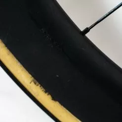 HUNT 55 Team Issue - Disc Rear Wheel - Tubular - Carbon #1 -TT cykler Salgsbutik DSC03670