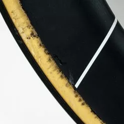 HUNT 55 Team Issue - Disc Rear Wheel - Tubular - Carbon #1 -TT cykler Salgsbutik DSC03671