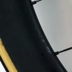 HUNT 55 Team Issue - Disc Rear Wheel - Tubular - Carbon #1 -TT cykler Salgsbutik DSC03680