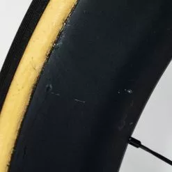 HUNT 55 Team Issue - Disc Rear Wheel - Tubular - Carbon #1 -TT cykler Salgsbutik DSC03681