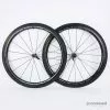 Shimano Dura-Ace WH-R9100 C40 Carbon Tubular Rim Wheelset -TT cykler Salgsbutik P1370579 3