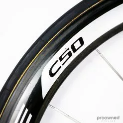 Shimano Dura-Ace 9000 C50 Carbon Tubular Rim Front Wheel -TT cykler Salgsbutik P1500450