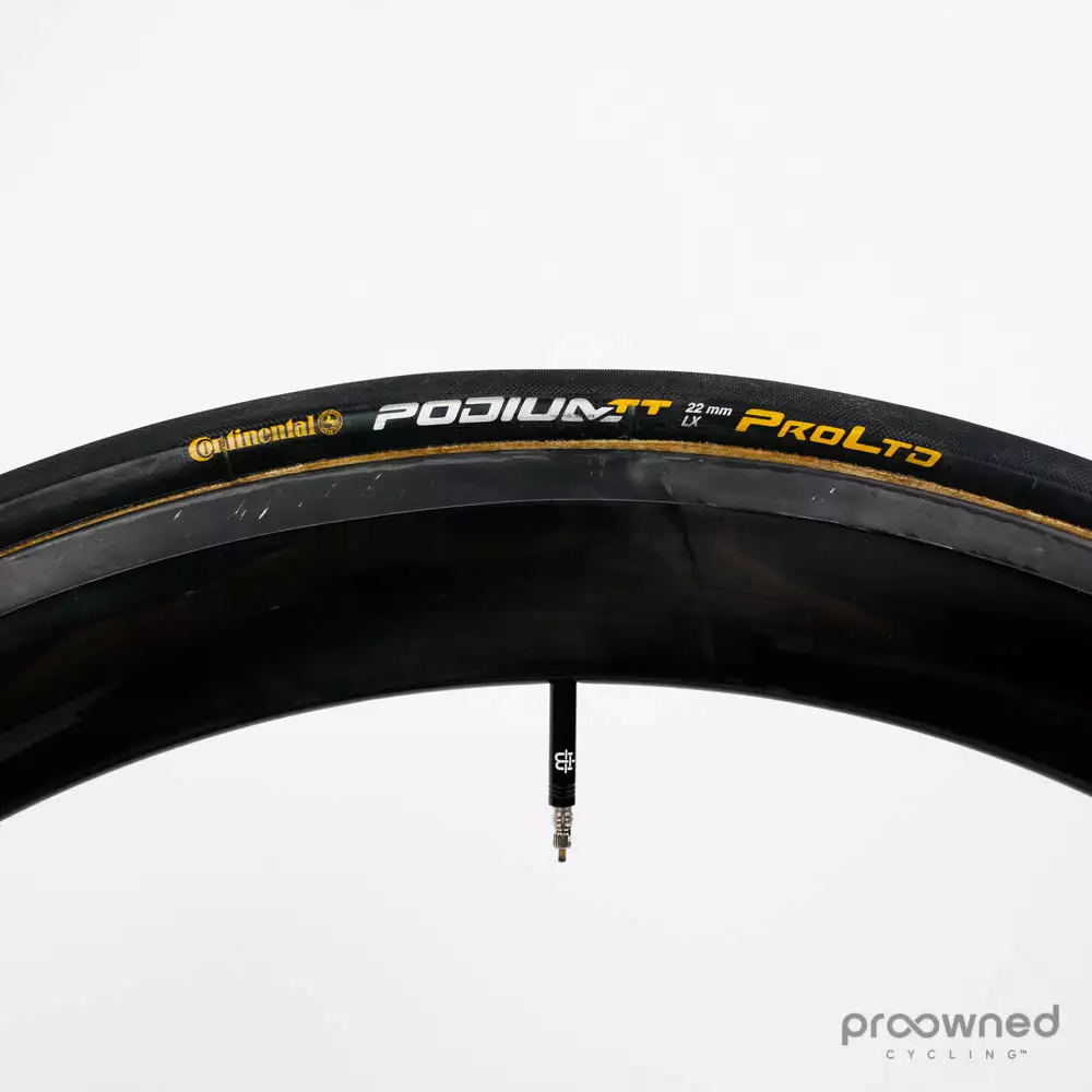 Continental PodiumTT ProLTD LX 22mm Tubular Tire - Pre-Glued 4 Continental PodiumTT ProLTD LX 22mm Tubular Tire - Pre-Glued - Billede 2