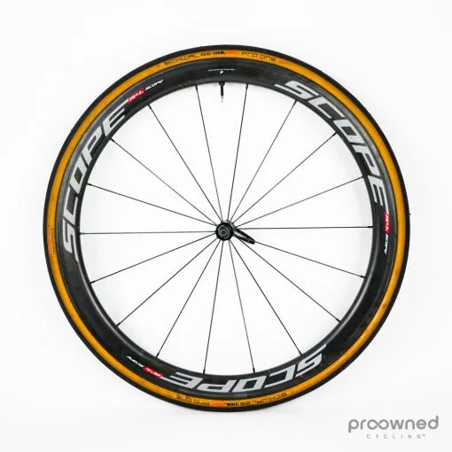 Scope R4C Carbon Clincher Rim Front Wheel -TT cykler Salgsbutik P1720757