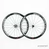 Fulcrum Speed 40T Tubular Wheelset - Black/White -TT cykler Salgsbutik P1760047
