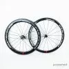 Fulcrum Speed 40T/55T Tubular Wheelset - Black/White -TT cykler Salgsbutik P1760160