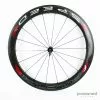 Fulcrum Speed 55T Tubular Front Wheel - Black/Red -TT cykler Salgsbutik P1760190