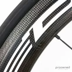 Fulcrum Speed 55T Tubular Front Wheel - Black/White -TT cykler Salgsbutik P1860412