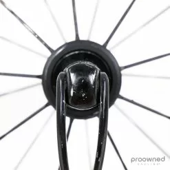 Fulcrum Speed 55T Tubular Front Wheel - Black/White -TT cykler Salgsbutik P1860413