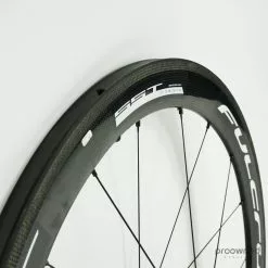 Fulcrum Speed 55T Tubular Wheelset - Black/White -TT cykler Salgsbutik P1870221