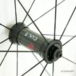 Fulcrum Speed 55T Tubular Wheelset - Black/White -TT cykler Salgsbutik P1870222