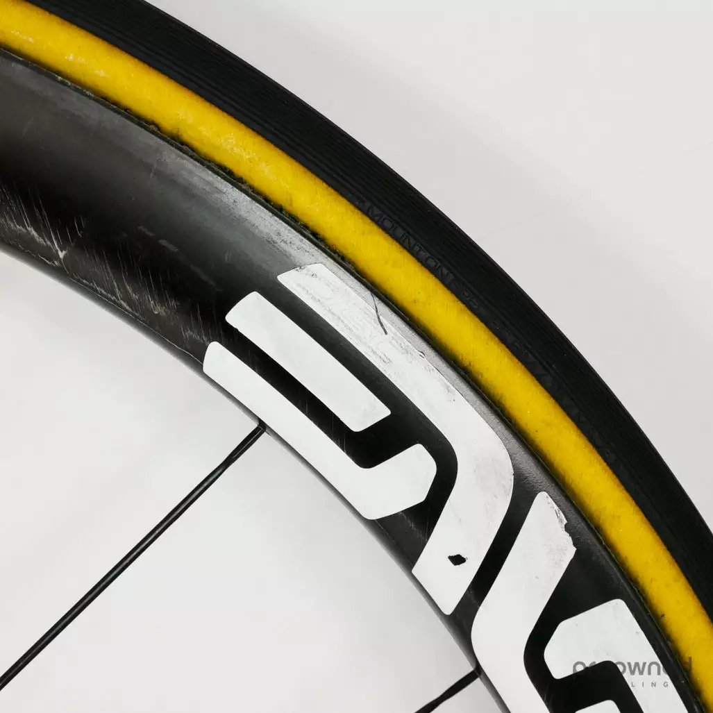 ENVE SES 3.4 Disc Tubular Carbon Front Wheel 11 ENVE SES 3.4 Disc Tubular Carbon Front Wheel - Billede 9