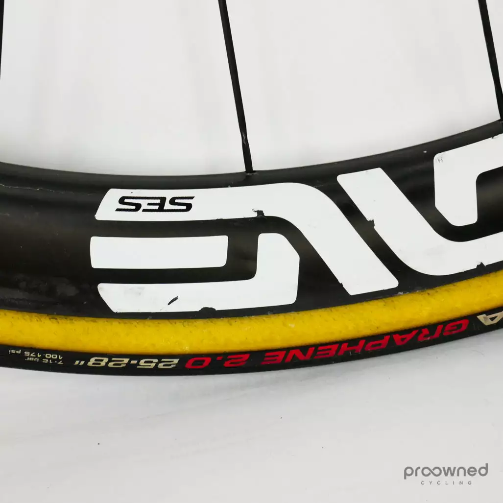 ENVE SES 3.4 Disc Tubular Carbon Front Wheel 14 ENVE SES 3.4 Disc Tubular Carbon Front Wheel - Billede 12