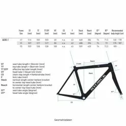Storck Aero 2 TT - 47cm - Team Virtu Cycling -TT cykler Salgsbutik Storcksizeguide1000x1000